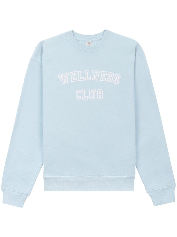 Wellness Club crew-neck sweatshirt