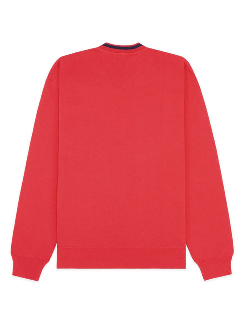 embroidered-logo cotton sweatshirt