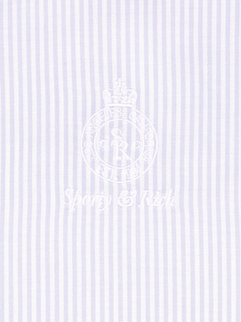 crown-logo striped Oxford shirt