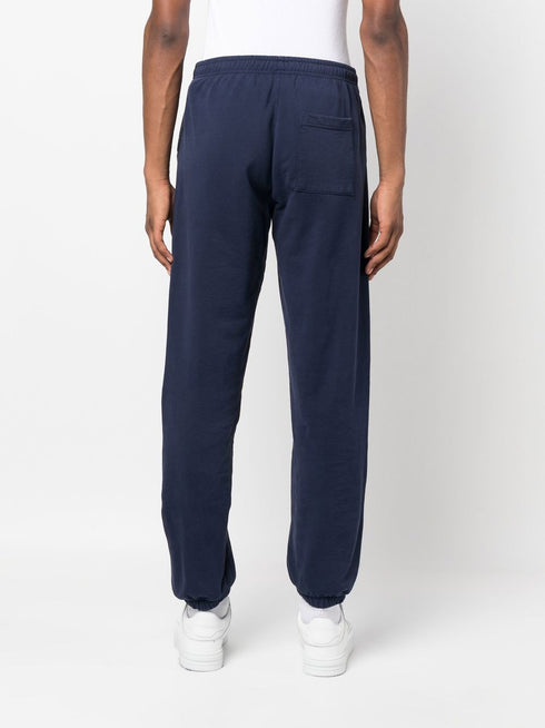 logo-print detail track pants