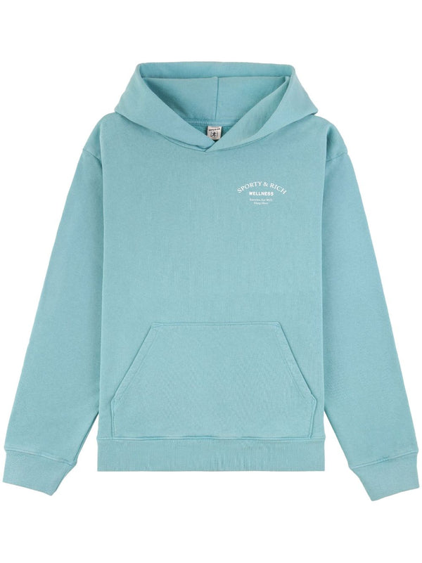 Wellness Studio cotton hoodie