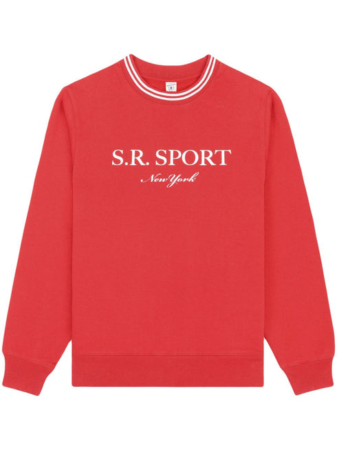 logo-print crew-neck sweatshirt