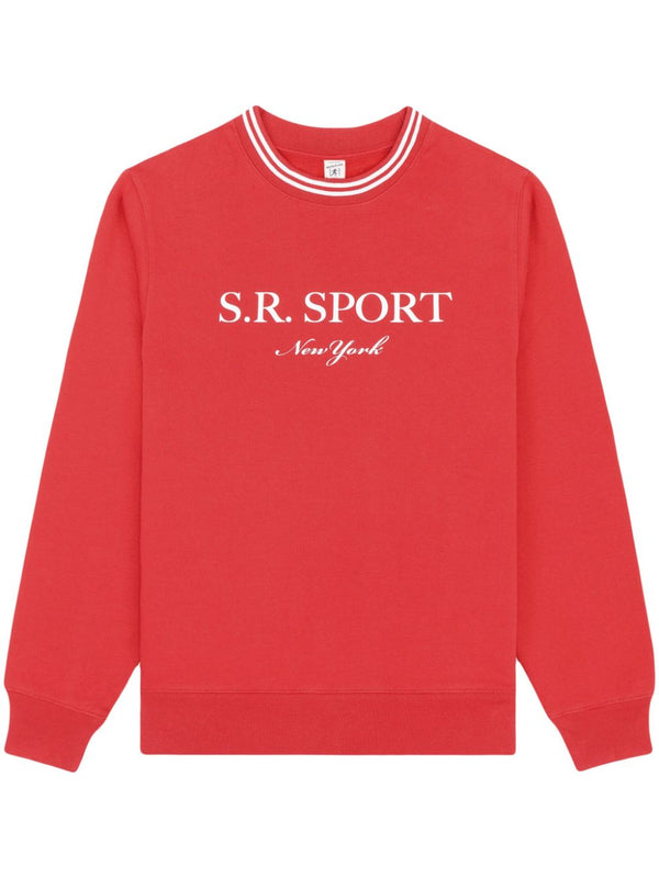 logo-print crew-neck sweatshirt