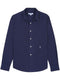 logo-embroidered cotton shirt