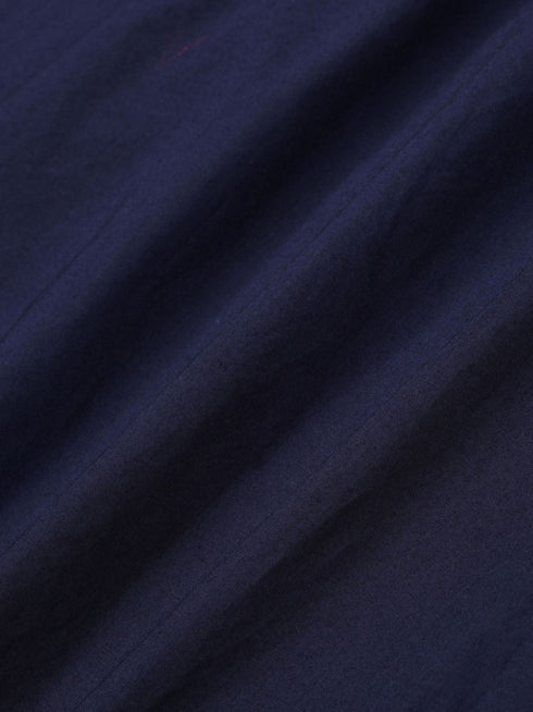 logo-embroidered cotton shirt