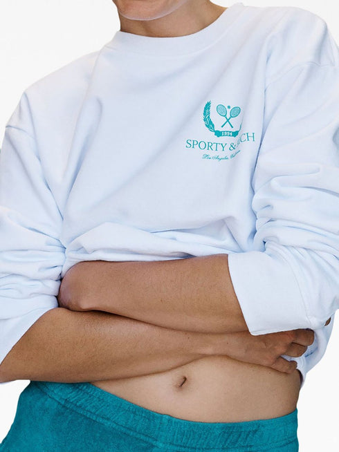 Glam Slam logo-print sweatshirt