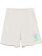 Emblem-print track shorts