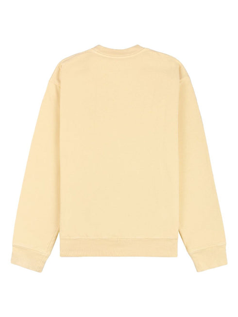 slogan-print sweatshirt