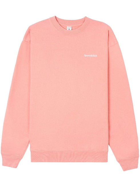 logo-print crew-neck sweatshirt