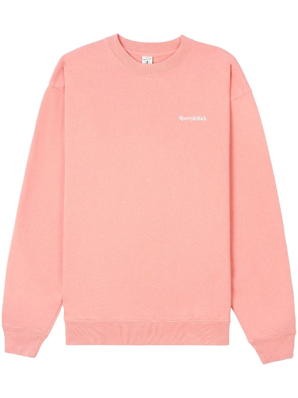 logo-print crew-neck sweatshirt