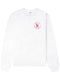 logo-patch cotton sweatshirt