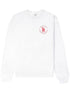 logo-patch cotton sweatshirt