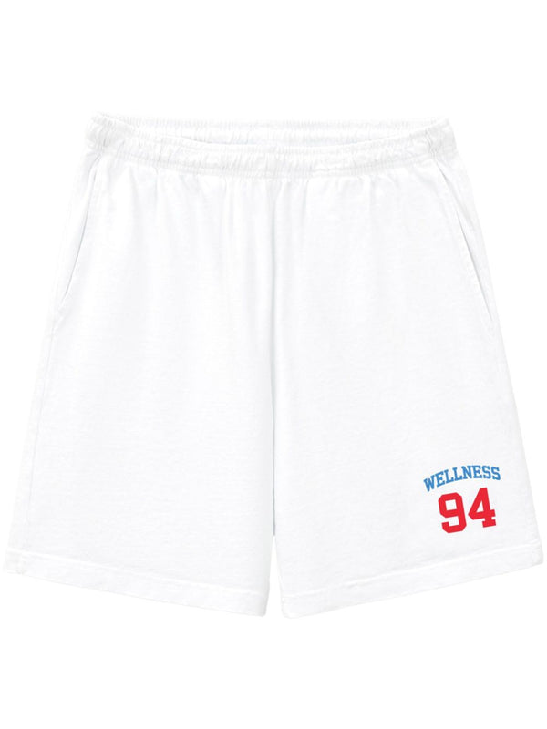 Wellness 94 cotton track shorts