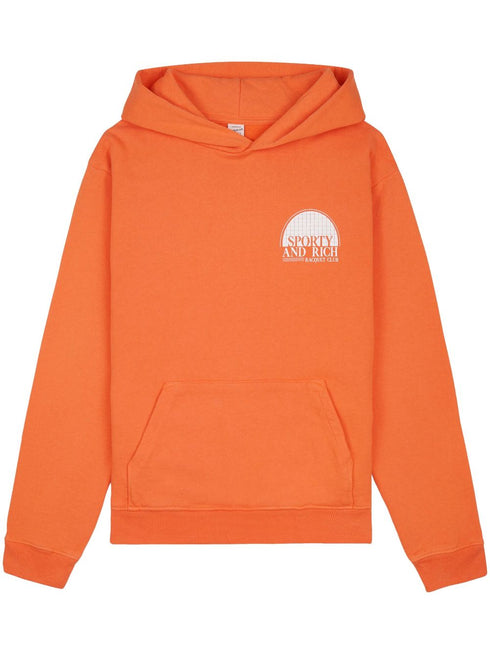 Racquet Club cotton hoodie