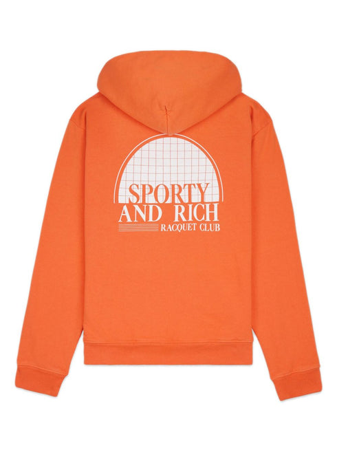 Racquet Club cotton hoodie