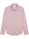 Utility logo-embroidered striped shirt