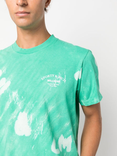 Wellness tie-dye T-shirt
