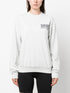 slogan-print cotton-blend sweatshirt