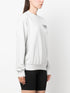 slogan-print cotton-blend sweatshirt