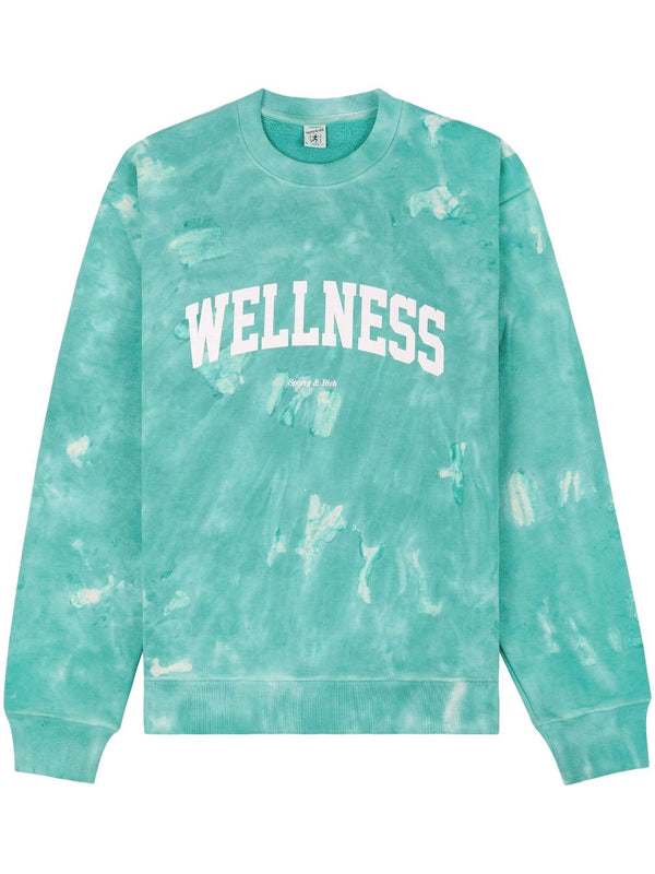 Wellness tie-dye sweatshirt