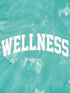 Wellness tie-dye sweatshirt