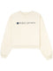 logo-print cropped sweatshirt