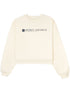 logo-print cropped sweatshirt