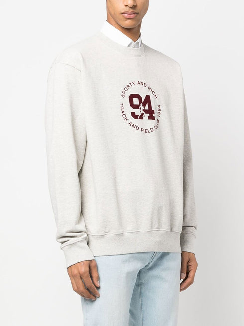 logo-print crew-neck sweatshirt