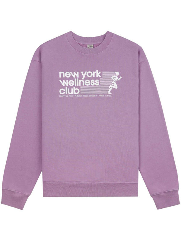 USA Wellness Club crew-neck sweatshirt