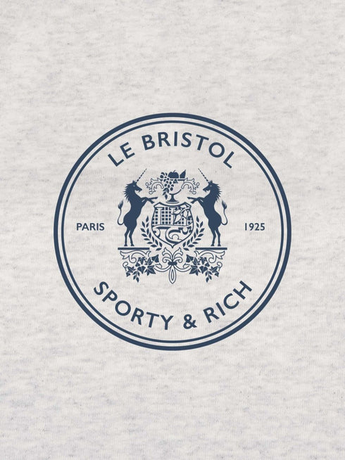 Bristol Crest cotton track shorts