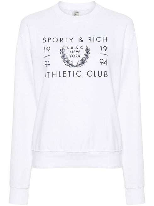 Bluza bawełniana z nadrukiem logo SRAC