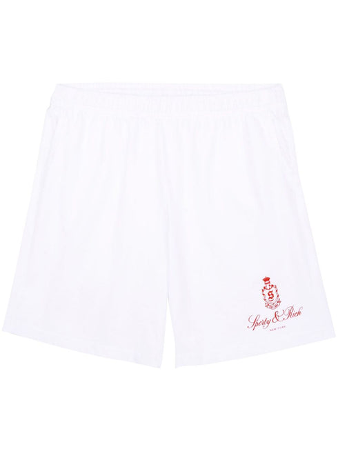 Vendome cotton track shorts