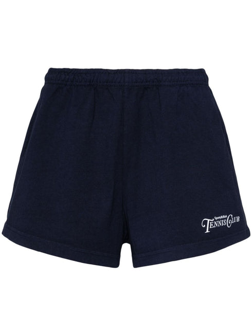 Rizzoli cotton track shorts