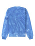 logo-embroidered tie-dye sweatshirt