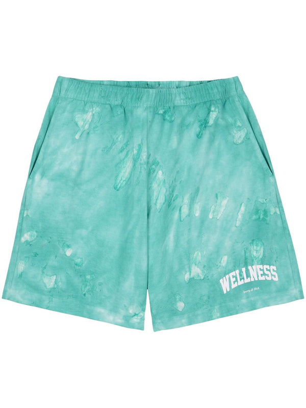 Wellness tie-dye shorts