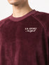 logo-embroidered long-sleeve sweatshirt