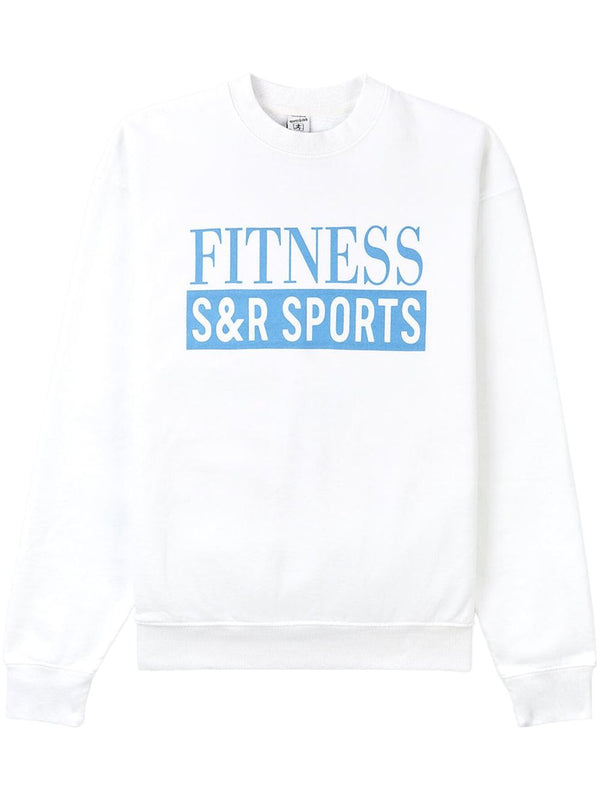 logo-print cotton sweatshirt