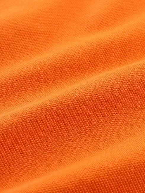 logo-embroidered cotton polo shirt