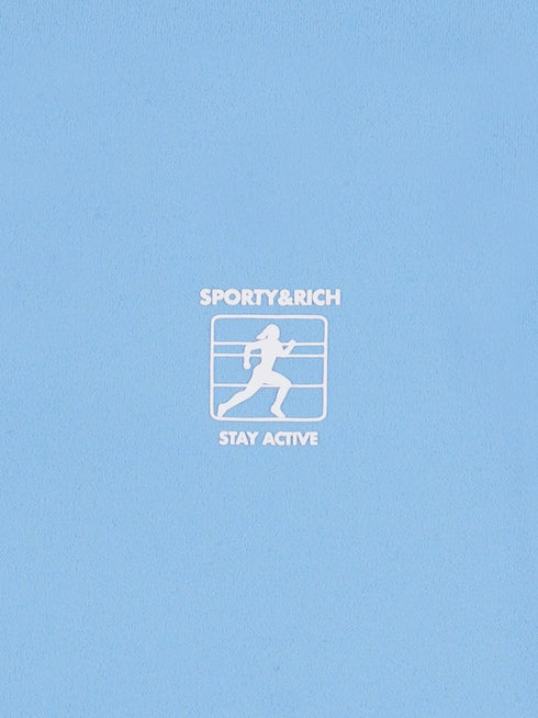 Runner logo-print shorts