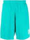 logo-print track shorts