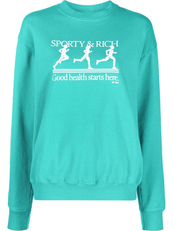logo-print sweatshirt