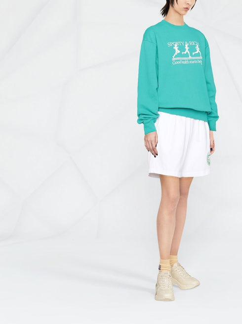 logo-print sweatshirt