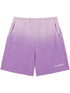gradient-effect cotton track shorts