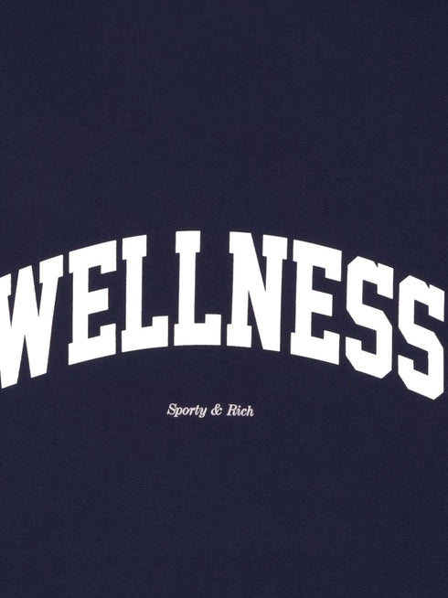 slogan-print sweatshirt