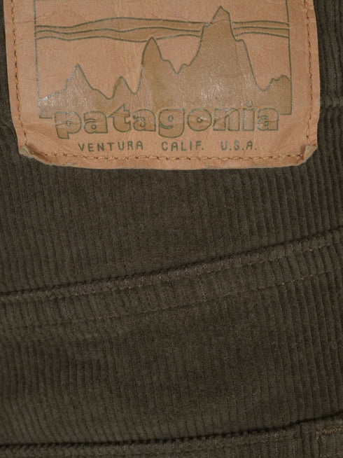 corduroy straight trousers