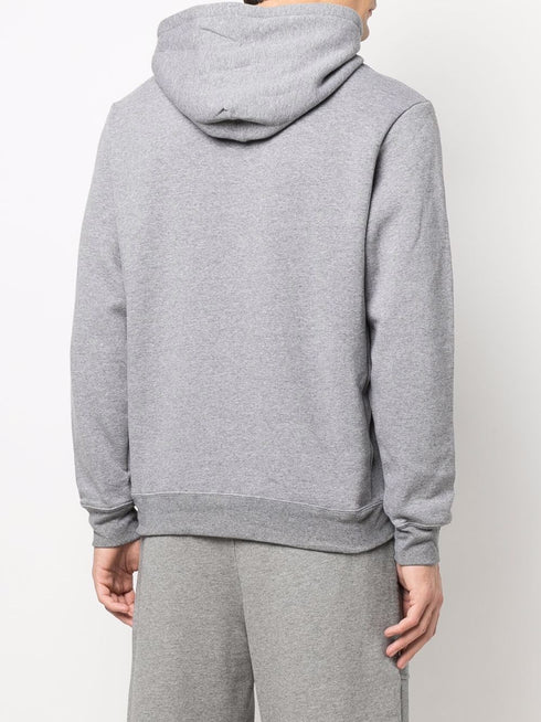 recycled logo-print hoodie