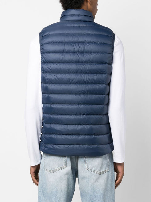 logo-patch feather-down gilet