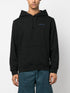 logo-print drawstring hoodie