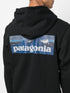 logo-print drawstring hoodie