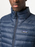 logo-patch feather-down jacket